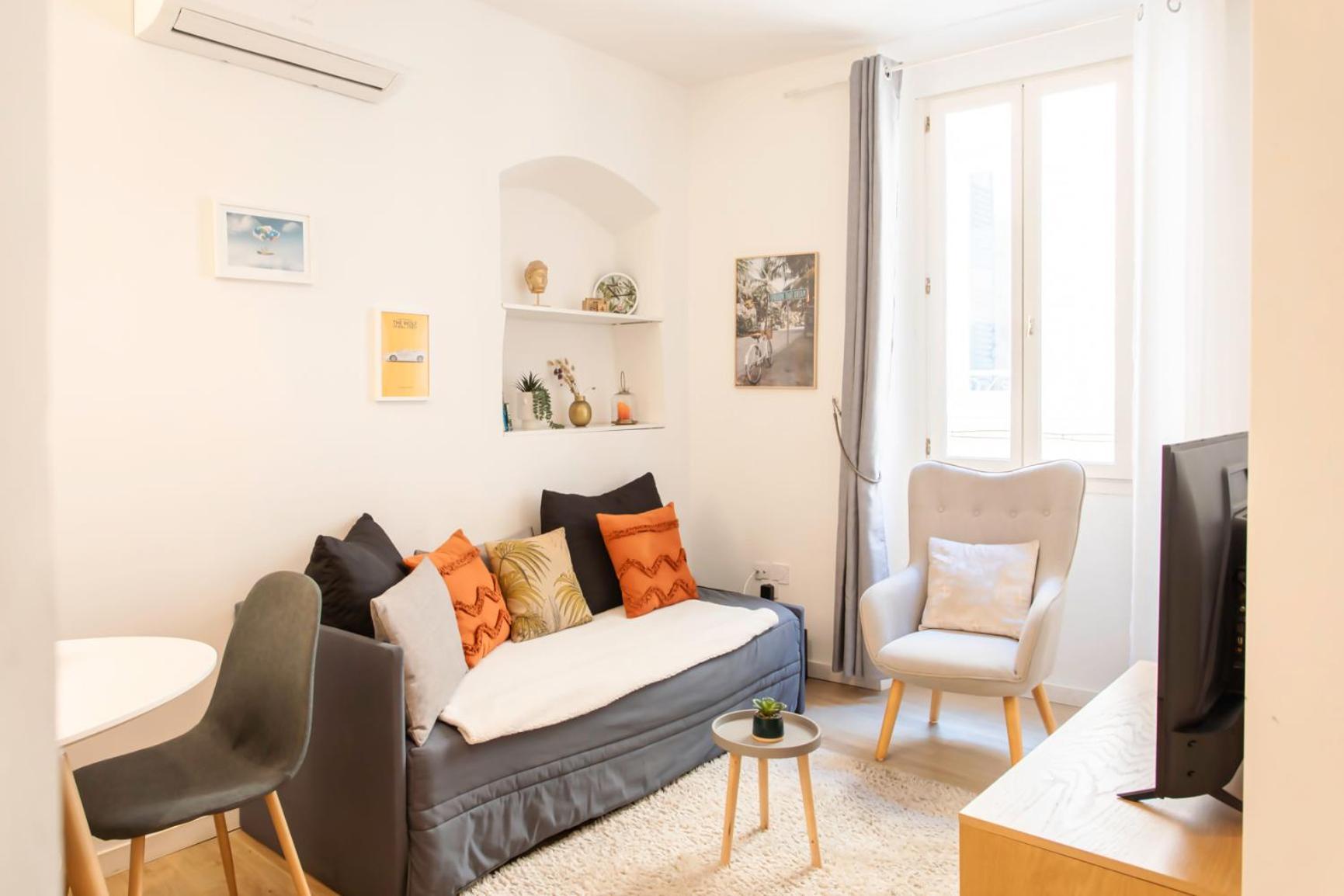 C14 - 1 Bdr Cannes Centre 5 Min Palais Festivals & Sea - Ac Luaran gambar